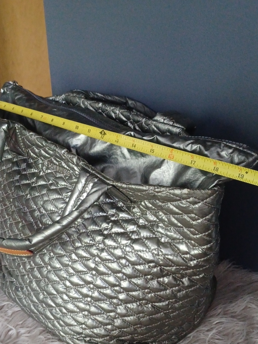 MZ WALLACE quilted Tote - Picture 14 of 16